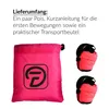 Diabolo Freizeitsport Weiche Poi UV reaktiv Spiral Poi Produktbild-Vorschau 4