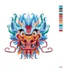 Zuty - Malen nach Zahlen - CHINESISCHER DRACHE AUF WEISSEM Produktbild-Vorschau 4