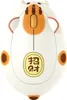 A top-down view of a novelty computer mouse designed to look like a cat. Náhled obrázku produktu