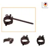 INEFA Rohrschelle mit Schlagstift 110mm DN75 / 75mm, Produktbild-Vorschau 3