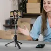 Swissten Bluetooth Selfie Stick Alumīnija Statīvs Produktbild-Vorschau 4
