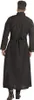 A person wearing a black robe from the back. Produktbild-Vorschau