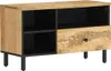 The Living Store TV-Schrank 80x33x46 cm Massivholz Mango Produktbild-Vorschau 2