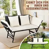 Izrielar Gartenbank Lounge Sessel Outdoor Loungemöbel Produktbild-Vorschau 7