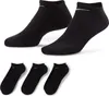 Nike EVERYDAY CUSHIONED NO-SHOW (3 PAIRES) NOIR S Voir les images du produit 2