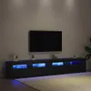 vidaXL TV-Schrankset 3 stk. Schwarz Eichen-Optik Produktbild-Vorschau 5