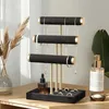 PromoHome® Schmuckständer – Schwarzer Samt-Display für Produktbild-Vorschau 6