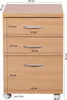 Rollcontainer OTTAWA 40 x 60 x 45 cm Unterschrank mit Produktbild-Vorschau 8
