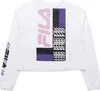 Fila Sweatshirts Wmn Calandra Cropped LS Shirt, 687675M67, Produktbild-Vorschau 2