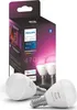 White & Color Ambiance Luster, Tropfenform, E14 (2er Pack) Produktbild-Vorschau 1