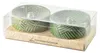 Set di 2 portacenere per incenso, dimensioni 7x7x3 cm, Anteprima dell’immagine prodotto 3