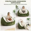 HOMMPA Sitzsack ca 120cm Übergroßer Beanbag Sessel mit Produktbild-Vorschau 3