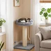 PawHut Kratzbaum klein, 85 cm Katzenbaum, Katzenkratzbaum Produktbild-Vorschau 2