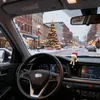 STILVORA Weihnachtsfiguren, Wackelfigur Holz Auto, Lustige Produktbild-Vorschau 8
