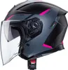 Caberg Flyon II Boss Jethelm, schwarz matt/pink, M (57/58) Produktbild-Vorschau 3