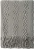 Domarex Akryl-Strickdecke mit Fransen 130x170 cm - Weich, Produktbild-Vorschau 1