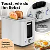 Grille-pain 2 fentes Acier inoxydable Proficook PC-TA1279 Voir les images du produit 19