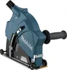 A teal and black Makita dust extraction guard for a grinder, shown against a white background. Anteprima dell’immagine prodotto