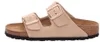 Birkenstock Arizona schmal Pantolette Beige in Gr. 38 Produktbild-Vorschau 5