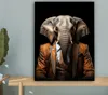 MuchoWow® - Leinwandbilder - Elefant - Porträt - Tier, Produktbild-Vorschau 4