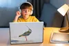 MuchoWow® Laptop Aufkleber Sticker Cover Vogel - Tiere - Produktbild-Vorschau 3