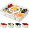 Snackbox mit 8 Fächern und Deckel – Transparente Produktbild-Vorschau 2