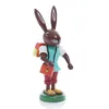Osterfigur Hase mit Ranzen Höhe ca 9 cm NEU Produktbild-Vorschau 1