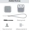 ESR AirPods 4 Orbit Hybrid case (white) Náhled obrázku produktu 8
