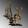 Wallity, Deer 3, Wanddeko, Mehrfarbig, Metall, 65 x 79 cm Produktbild-Vorschau 5
