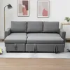 HOMCOM Ecksofa mit Schlaffunktion Stauraum Schlafsofa mit Produktbild-Vorschau 9