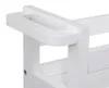 Servierwagen mit rollen 3 ebenen "colorama" weiß baumwolle Produktbild-Vorschau 3