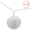 A single white paper lantern light on a white background. Anteprima dell’immagine prodotto