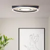 BRILLIANT moderne schwarz braune Holz LED  Deckenleuchte Produktbild-Vorschau 9