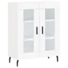 vidaXL Highboard Weiß 69,5x34x180 cm Holzwerkstoff - Produktbild-Vorschau 8