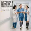 CAMBIVO Calze Compressione Graduata Donna Uomo 3 Paia, Anteprima dell’immagine prodotto 6