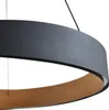 Lucande LED-Hängeleuchte Daelor, schwarz/Holz, CCT, dimmbar Produktbild-Vorschau 5