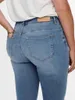 Only CARWILLY REG SK ANK DNM REA1467 NOO Light Blue Denim Produktbild-Vorschau 11