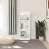 vidaXL Bücherregal 3 Fächer Hochglanz-Weiß 40x24x109 cm Produktbild-Vorschau 2