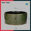 KOTARBAU® Keramik Pflanzschale rund Grün Höhe 13 cm ⌀ 28 cm Produktbild-Vorschau 3