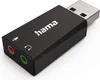 Hama Stereo, al, ierna, USB-A, 2 x 3.5 mm, 1 kusov Náhľad obrázku produktu 1