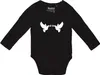 Huuraa Baby Body Friedenstauben 68 Black  Baumwolle Produktbild-Vorschau 1