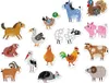CzuCzu Puzzle: Coppie di animaletti della campagna Anteprima dell’immagine prodotto 11