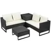 FCH Gartenmöbel Set - Gartenlounge-Set -  Polyrattan Produktbild-Vorschau 10