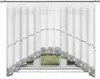 Fasttrade Fenstergardine Gardine 400x150 cm Zirkonia Silber Produktbild-Vorschau 1