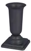 Wazon cmentarny HÉRAKLES ciężki grafit d16x27cm Podgląd zdjęcia produktu 1