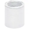 A white, flexible hose is coiled and presented in a cylindrical shape against a white background. Podgląd zdjęcia produktu