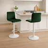 CLP Barhocker Hover Samtbezug höhenverstellbar drehbar mit Produktbild-Vorschau 3