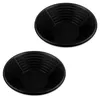 Relaxdays Goldwaschpfanne, 2er Set, Goldwaschen, H x D: 8 x Produktbild-Vorschau 1
