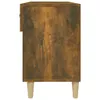 vidaXL Schuhschrank Räuchereiche 102x35x55 cm Holzwerkstoff Produktbild-Vorschau 9