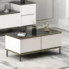 Skye Decor, Imaj - White, Couchtisch, Weiß, 100 % Produktbild-Vorschau 1
